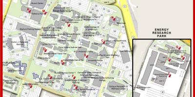 نقشہ کی یونیورسٹی آف ہیوسٹن